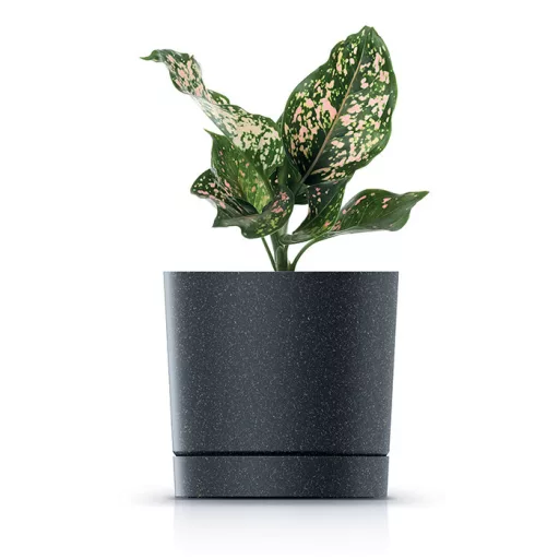 Virágcserép 240W Tubo P Eco Wood - Fehér – Virágcserepek, virágládák