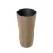 Virágcserép 300 Furu Round Slim Eco Wood - Natúr – Virágcserepek, virágládák