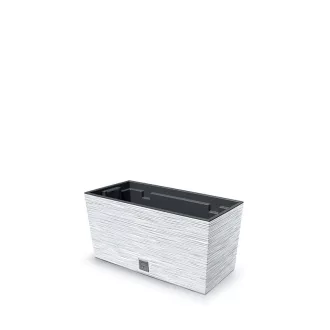 Balkonláda 400 Furu Case - Fehér