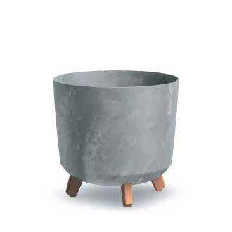 Virágcserép 300Le Gracia Tubus Beton Effect - Beton – Virágcserepek, virágládák