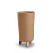 Virágcserép 200W Gracia Tubus Eco Wood - Natúr – Virágcserepek, virágládák