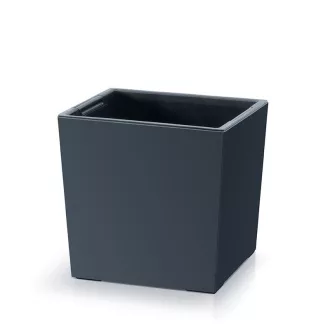 Virágcserép 240L Urbi Square Low - Antracit – Virágcserepek, virágládák