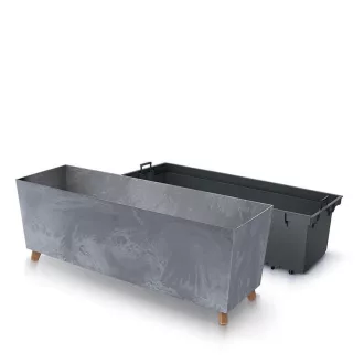 Balkonláda 800Ne Urbi Case Beton Effect - Marengo