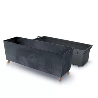 Balkonláda 800Ne Urbi Case Beton Effect - Antracit