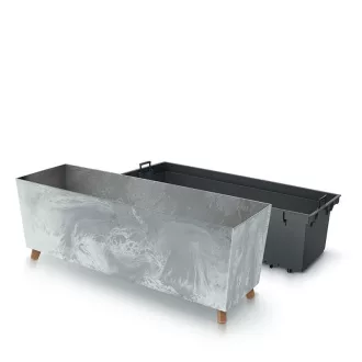 Balkonláda 800Ne Urbi Case Beton Effect - Beton