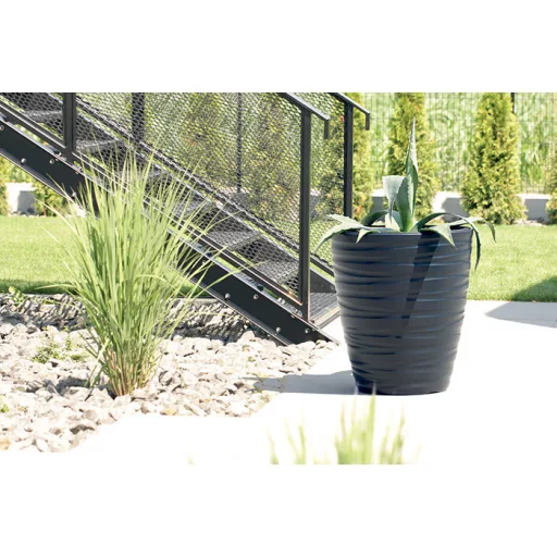 Virágcserép 400 Maze - Kő Szürke