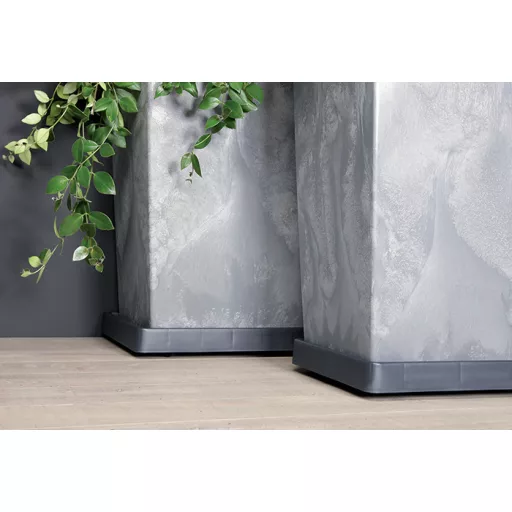 Mobil Virágcserép Alátét Peremes Négyszög 300 - Antracit