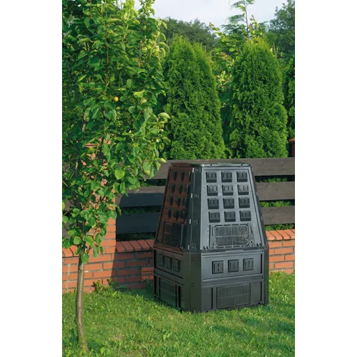 Komposztáló 420C Evogreen - Fekete