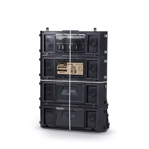 Komposztáló 420C Evogreen - Fekete