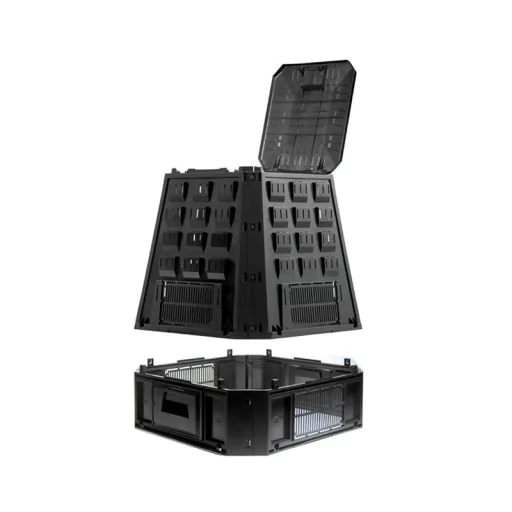 Komposztáló 630C Evogreen - Fekete