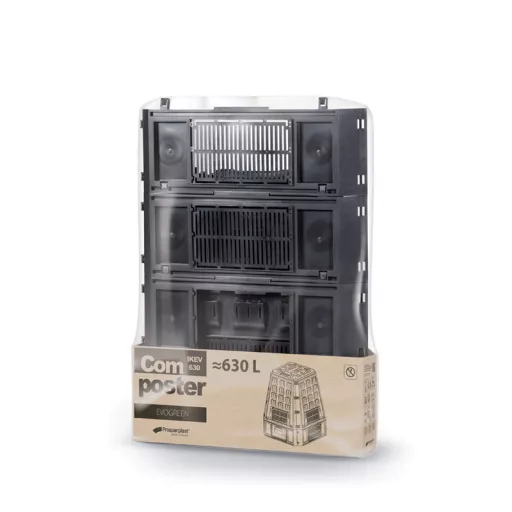 Komposztáló 850C Evogreen - Fekete
