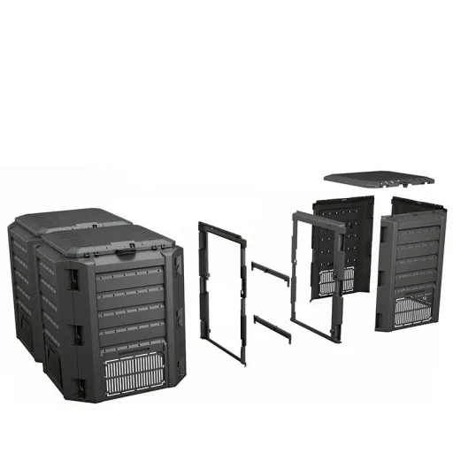 Komposztáló Module 800C Compogreen - Fekete – Komposztálás, lombgyűjtés