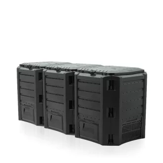 Komposztáló Module 1200C Compogreen - Fekete – Komposztálás, lombgyűjtés