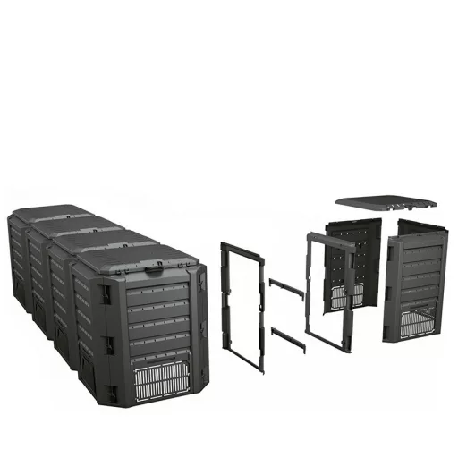 Komposztáló Module 1600C Compogreen - Fekete