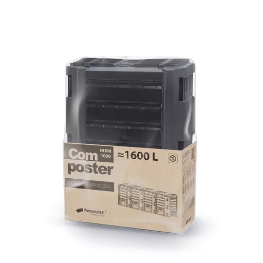 Komposztáló Module 1600C Compogreen - Fekete