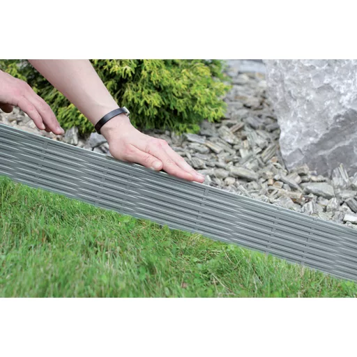 Kert Szegély Garden Border - Kő Szürke