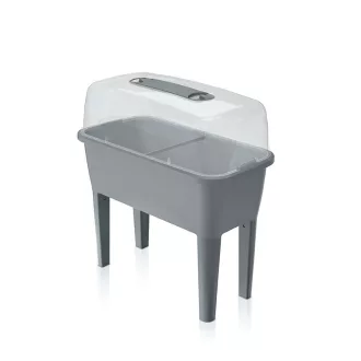 Zöldház 770 Respana Planter Set - Kő Szürke – Virágcserepek, virágládák