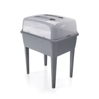 Zöldház 770W Respana Planter Set - Kő Szürke – Virágcserepek, virágládák