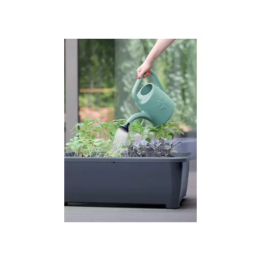 Zöldház 770W Respana Planter Set - Kő Szürke – Virágcserepek, virágládák