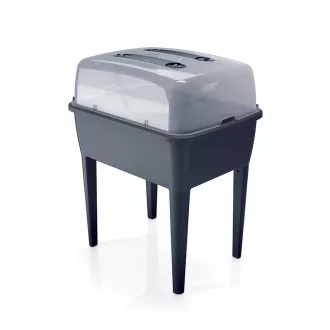 Zöldház 770W Respana Planter Set -Antracit – Virágcserepek, virágládák