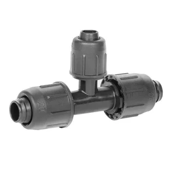 20x16x20 LPE cső szűkített T-idom – LPE idomok