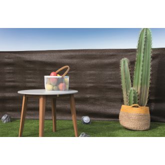   Recynet - szőtt árnyékolóháló gomblyukakkal  2 x 50 m, barna