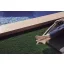 GREEN DENIA X-TRA 50 műfű 2 x 20 m, zöld-barna – Műfüvek