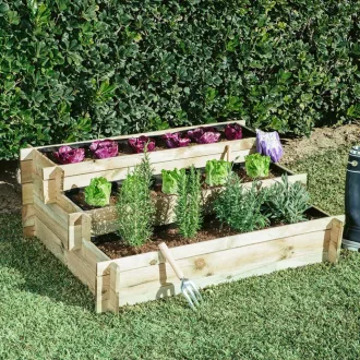   NATUR SCALA 3 szintes magaságyás Teljes mérete: 113x40x88 cm