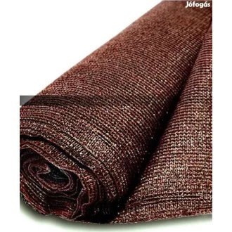   Recynet Plus - szőtt árnyékolóháló gomblyukakkal  2 x 5 m, barna