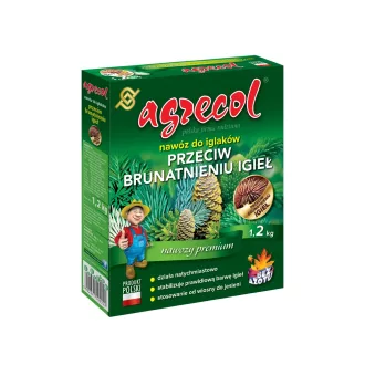 Agrecol örökzöld barnulás ellen 1,2kg - Nawóz do – Brunatnieniu Igiel – Örökzöld trágya