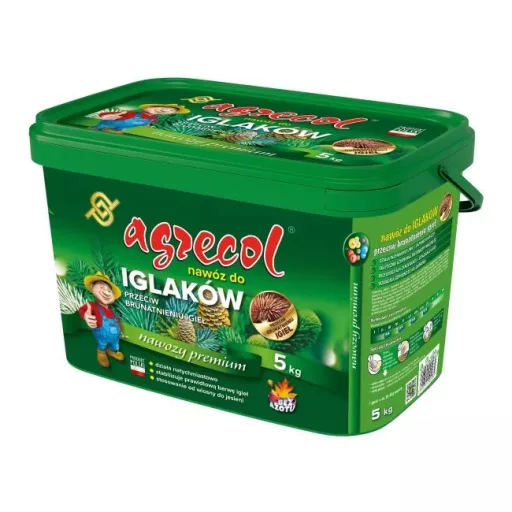 Agrecol örökzöld barnulás ellen 5 kg - Przeciw Brunatnieniu Igiel – Örökzöld trágya