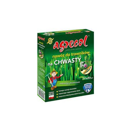 Agrecol gyomirtós trágya gyomos gyepfelületre 1,2 kg - na Chwasty