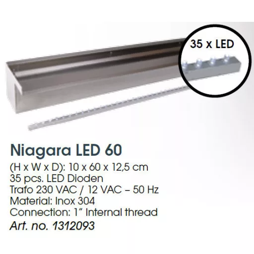 Vízeséselem Niagara  LED 60 (35 db led)