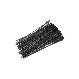 Kábelkötegelő 2,5x100 UV fekete 100db