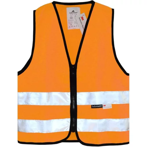 3M Safe Guard GYEREK láthatósági mellény - Fluoreszkáló Narancssárga - S