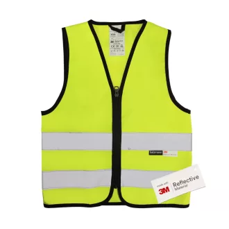   3M Safe Guard GYEREK láthatósági mellény - Fluoreszkáló Sárga - M