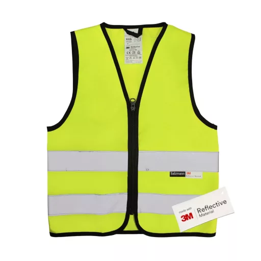 3M Safe Guard GYEREK láthatósági mellény - Fluoreszkáló Sárga - M