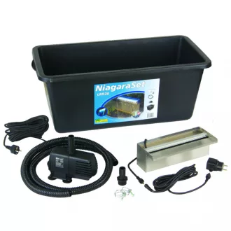 Vízeséselem Niagara LED 30cm szett Xtra2300l/h pumpa – I+ kiegészítők