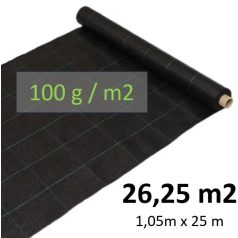 Agroszövet 100 gr/m2 1,05m 26,25 m2 (1,05x25m)