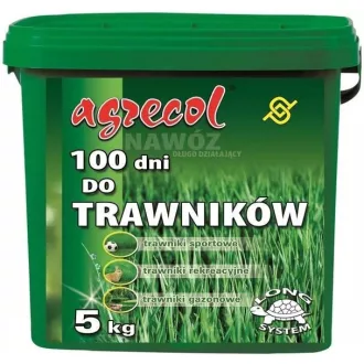 Agrecol 100 napos gyeptrágya 5 kg - 100 dni do Trawników – Szezonális fenntartó trágyák