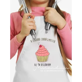 Gyerekkötény - cukrász - 7-10 éves