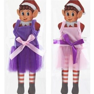 Elf manó tüll ruha -Lila