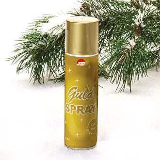 Dekor arany spray, 150 ml – Karácsonyi nappali dekorációk