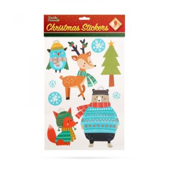 Karácsonyi óriás matrica szett - 34,7 x 24,3 cm