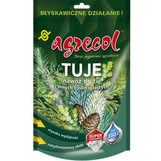 Agrecol műtrágya tuja és egyéb tűlevelű növényekhez 350g – Örökzöld trágya