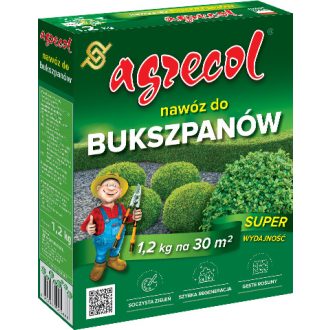 Agrecol buxus műtrágya 1,2 kg ( 30 m2) – Örökzöld trágya