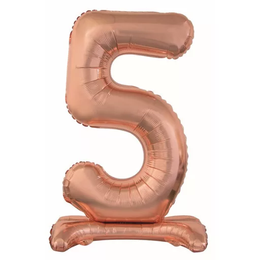 Fólia lufi, 5, talpas, rose gold, 76 cm