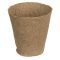 Biológiailag lebomló 100% farost cserép  kerek- H8,5 x Ø8 cm - 18 x
