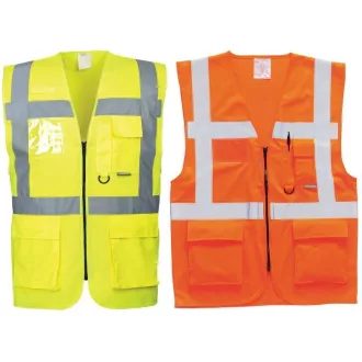 EN471 vezetői mellény, yellow, XS (PW-S476YER-XS) – Mellények