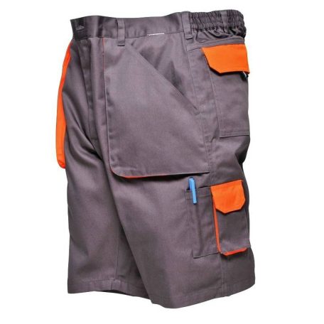 Texo Contrast rövidnadrág, grey/orange